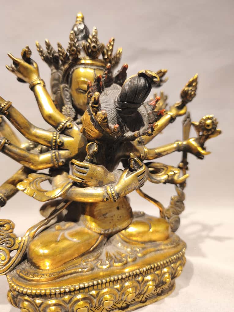 Guhyasamaja Statue (24 cm)