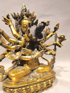 Guhyasamaja Statue (24 cm)