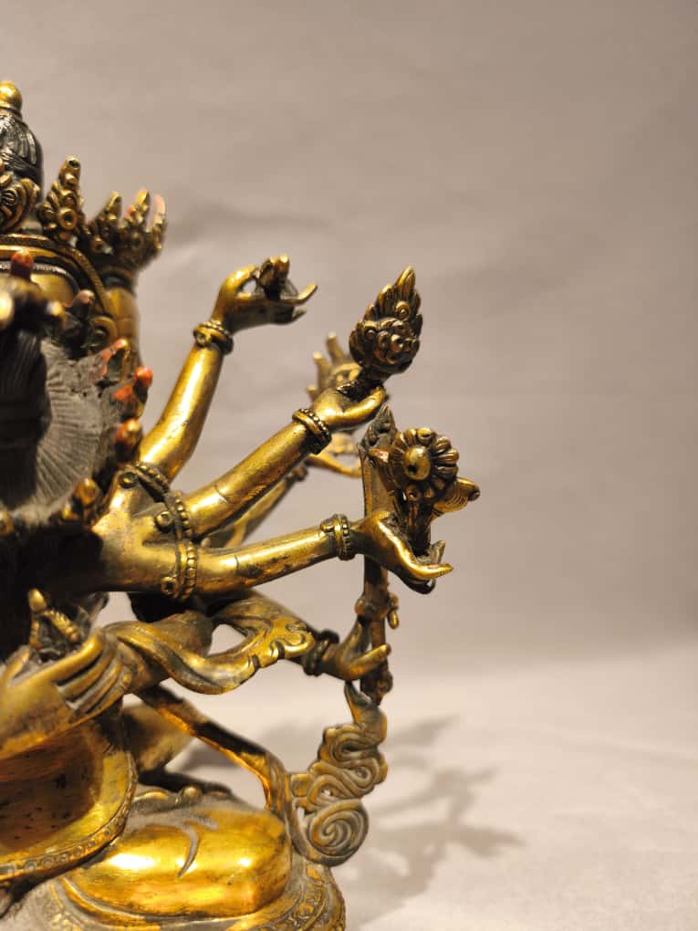 Guhyasamaja Statue (24 cm)