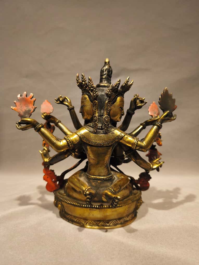 Guhyasamaja Statue (24 cm)