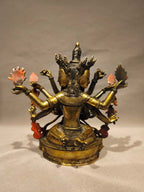 Guhyasamaja Statue (24 cm)