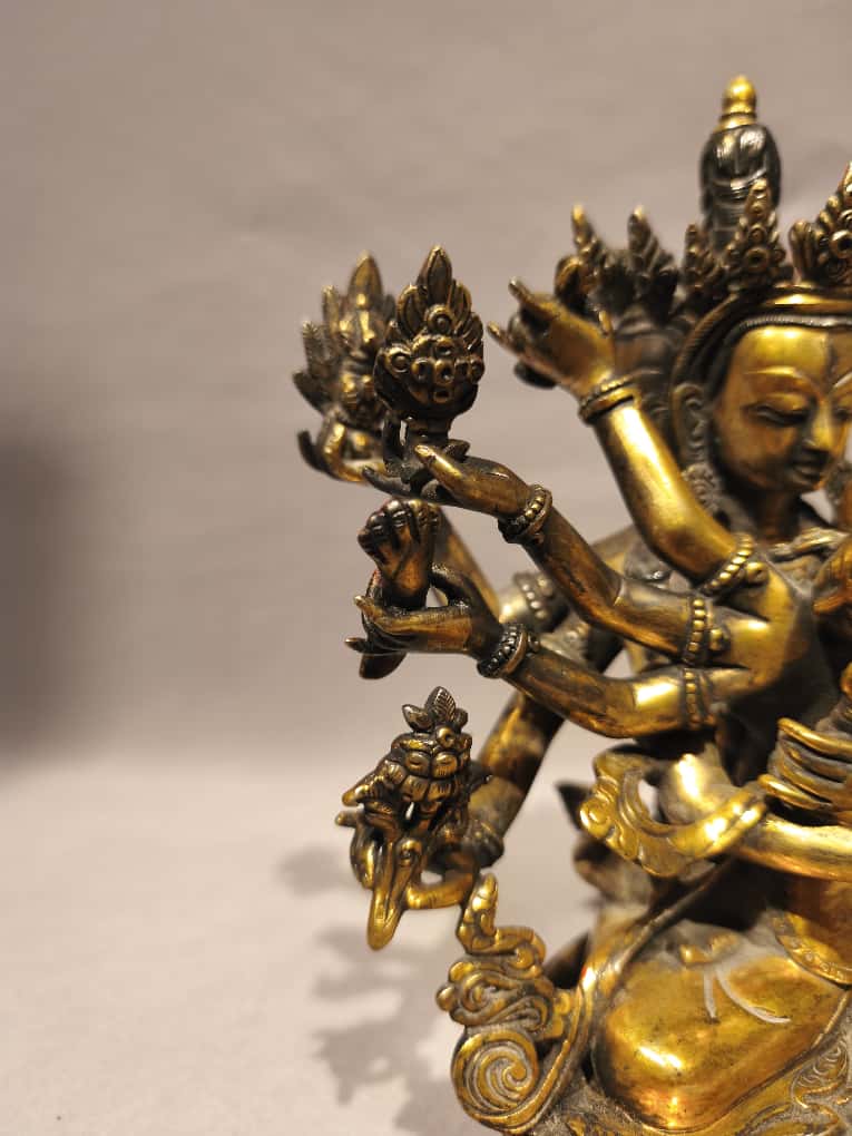 Guhyasamaja Statue (24 cm)