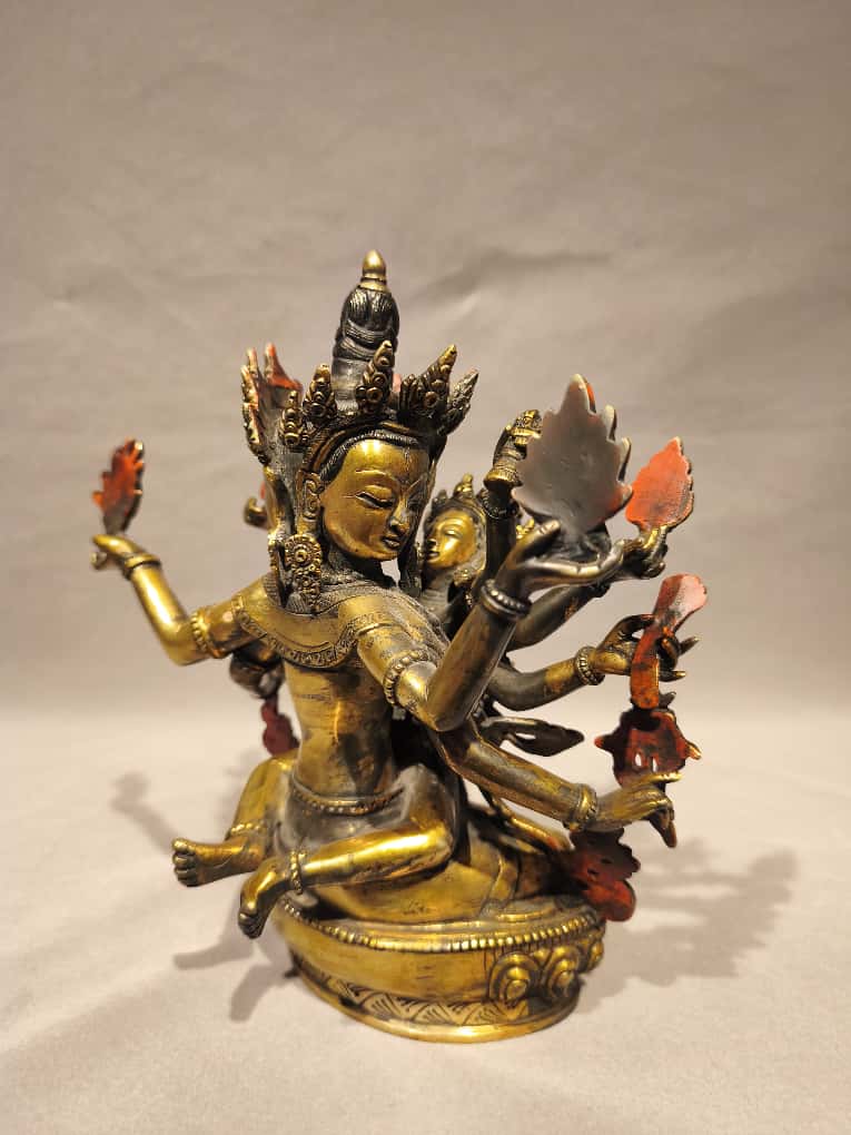 Guhyasamaja Statue (24 cm)