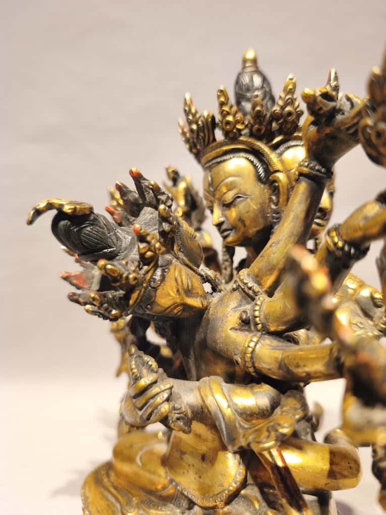 Guhyasamaja Statue (24 cm)