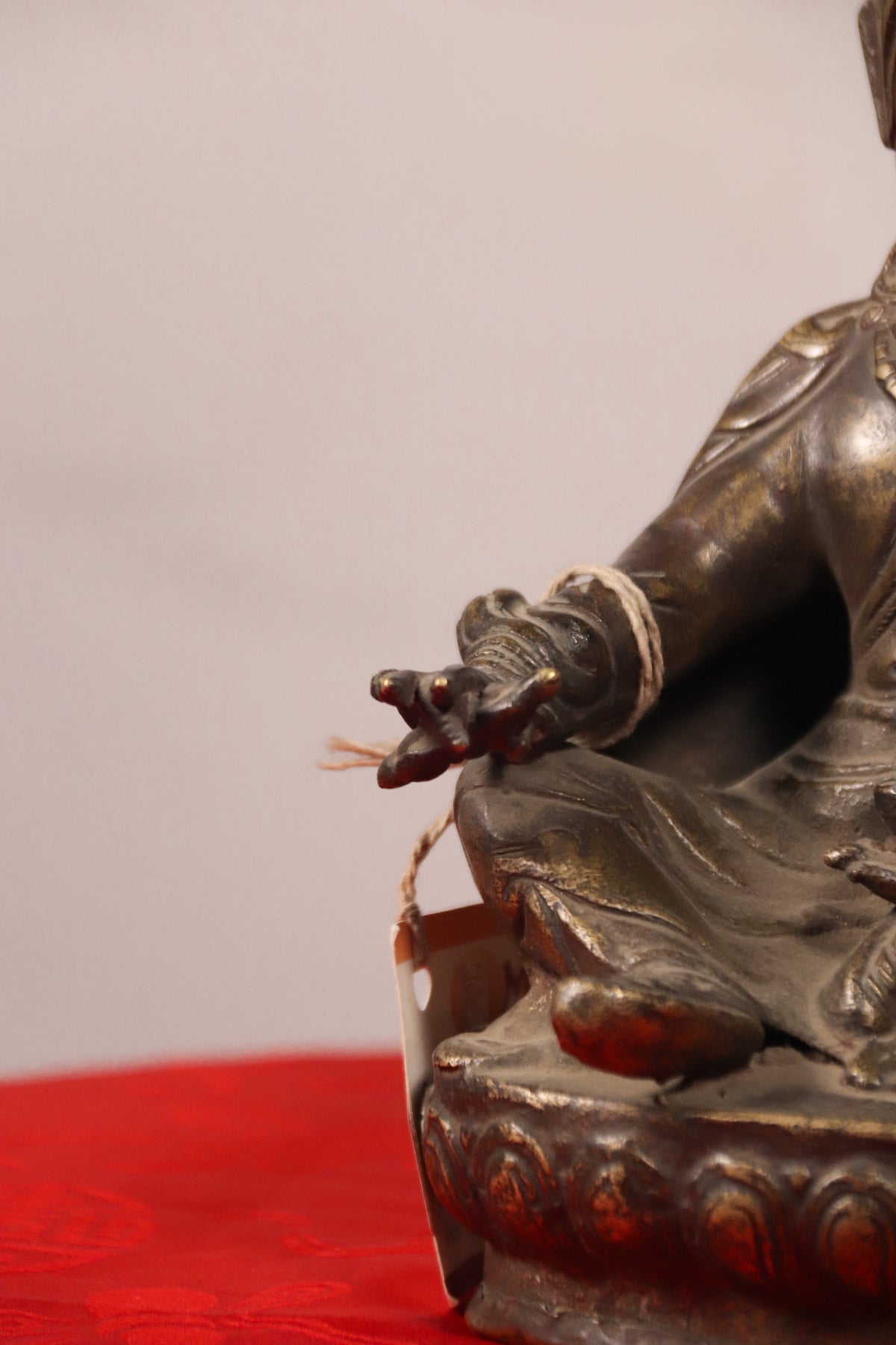 Handcrafted Copper Guru Rinpoche Statue (19 cm)