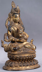 Handcrafted Antique Amitayus Statue (20 cm)