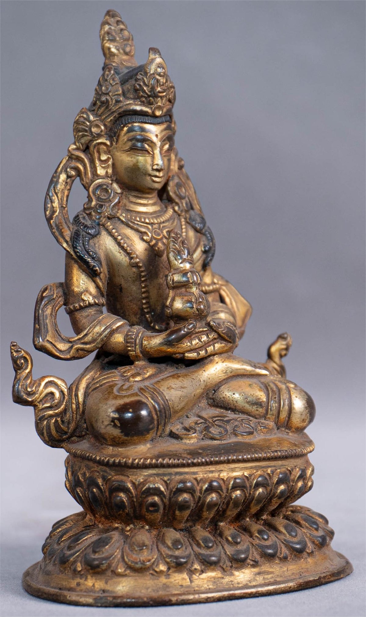 Handcrafted Antique Amitayus Statue (20 cm)