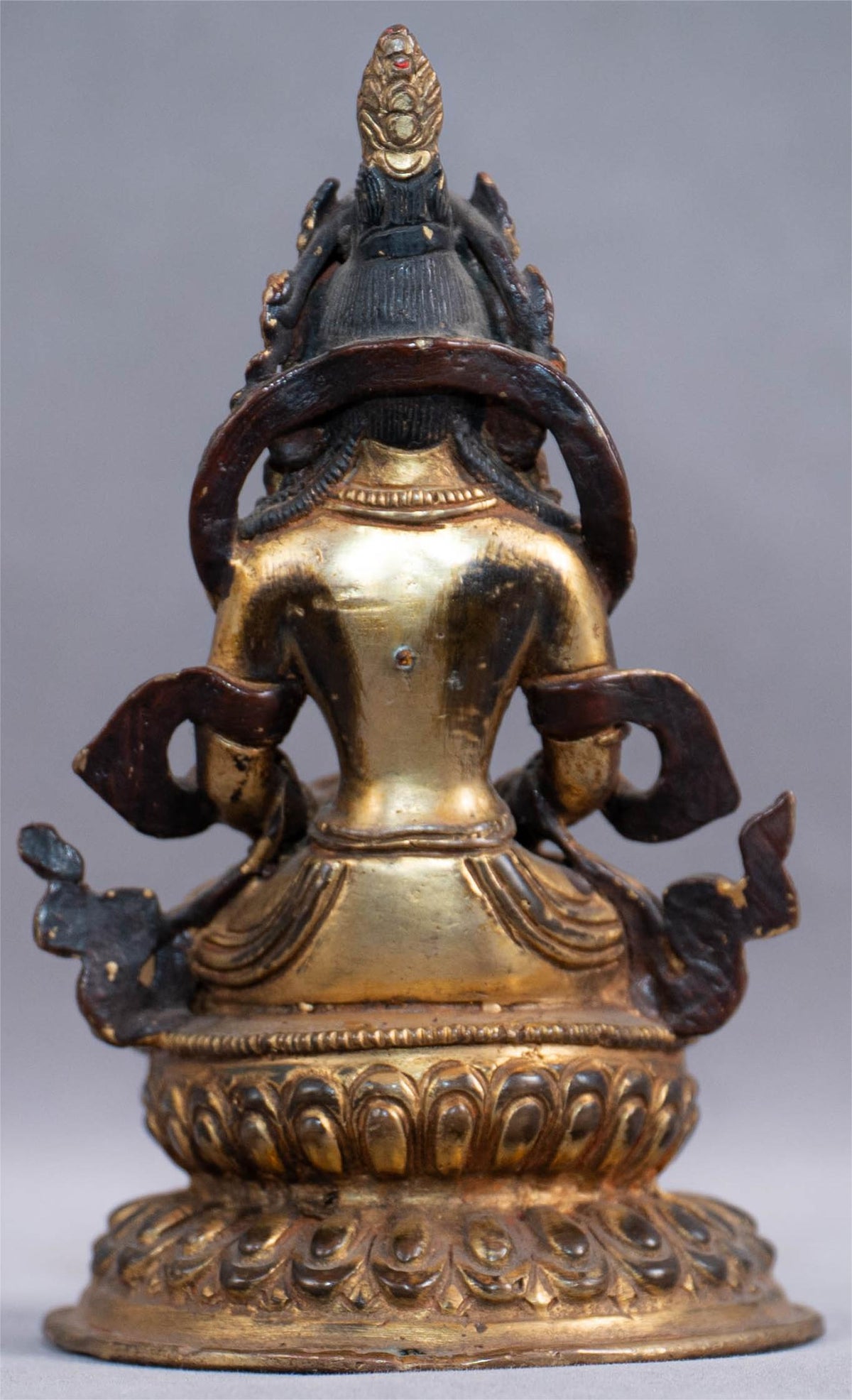 Handcrafted Antique Amitayus Statue (20 cm)