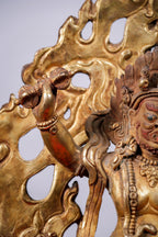 Handcrafted Copper Vajrapani Statue (32 cm)