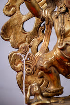 Handcrafted Copper Vajrapani Statue (32 cm)