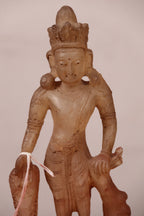 Handcrafted Crystal Lokeshwor Statue (19 cm)