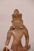Handcrafted Crystal Lokeshwor Statue (19 cm)