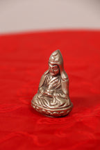 Handcrafted Miniature Metal Guru Statue (4.5 cm)