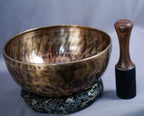 Jambati Tiger Full Moon Singing Bowl | A Note Crown Healing