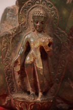 Lokeshwor (Chenrezig) Black Stone Statue for Compassion and Healing