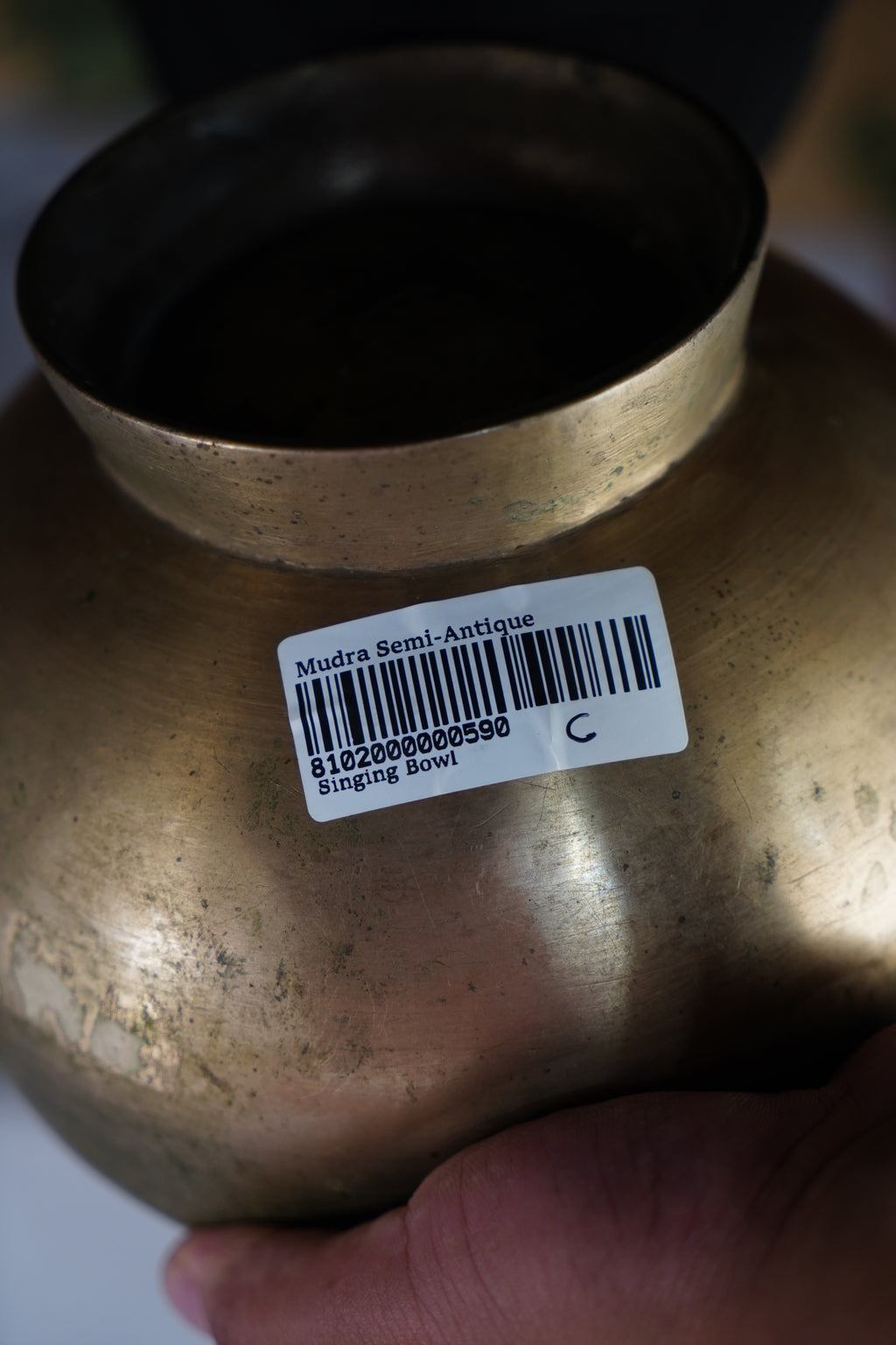 Naga Plain Antique Singing Bowl