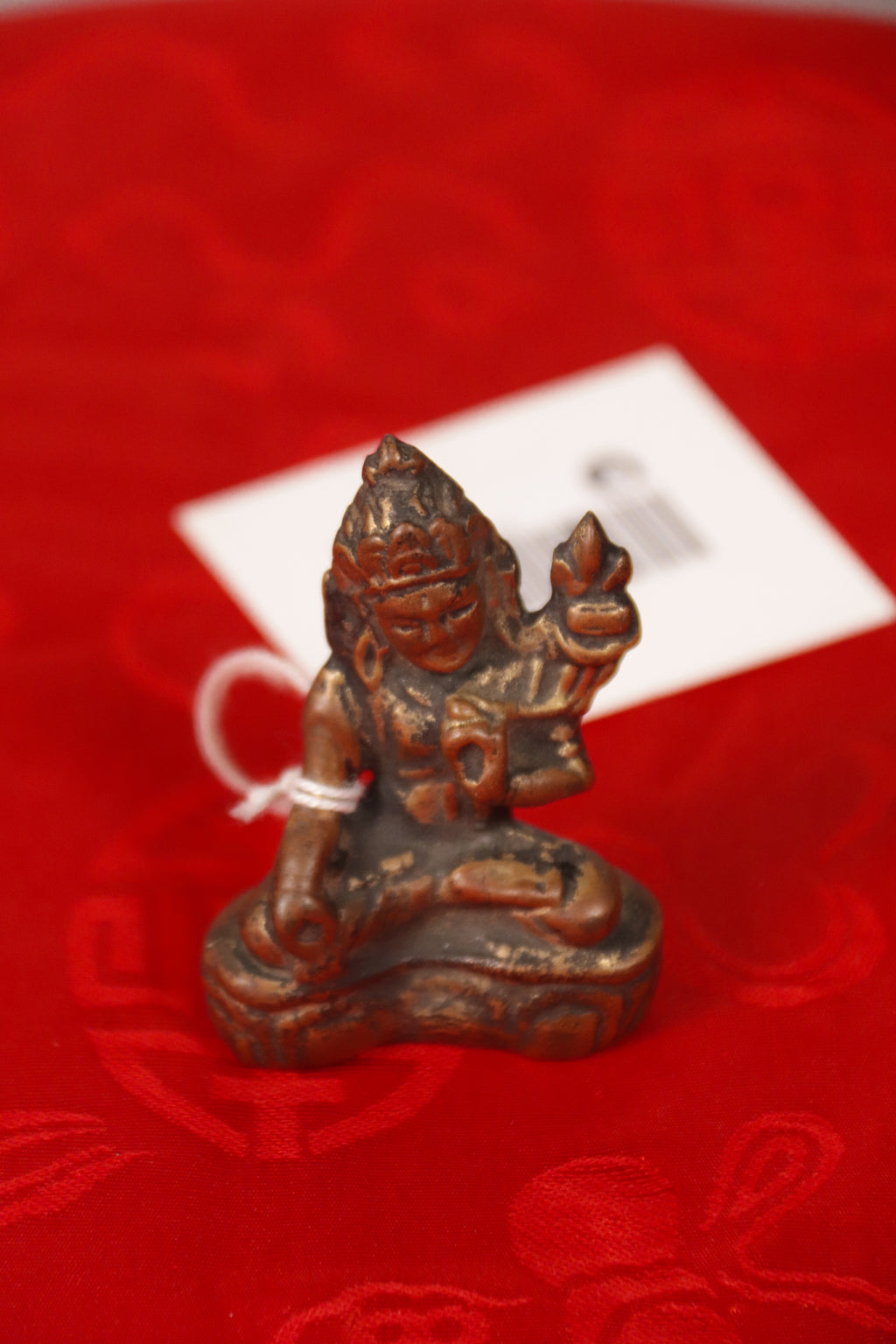 White Tara Copper Statue for Healing and Longevity