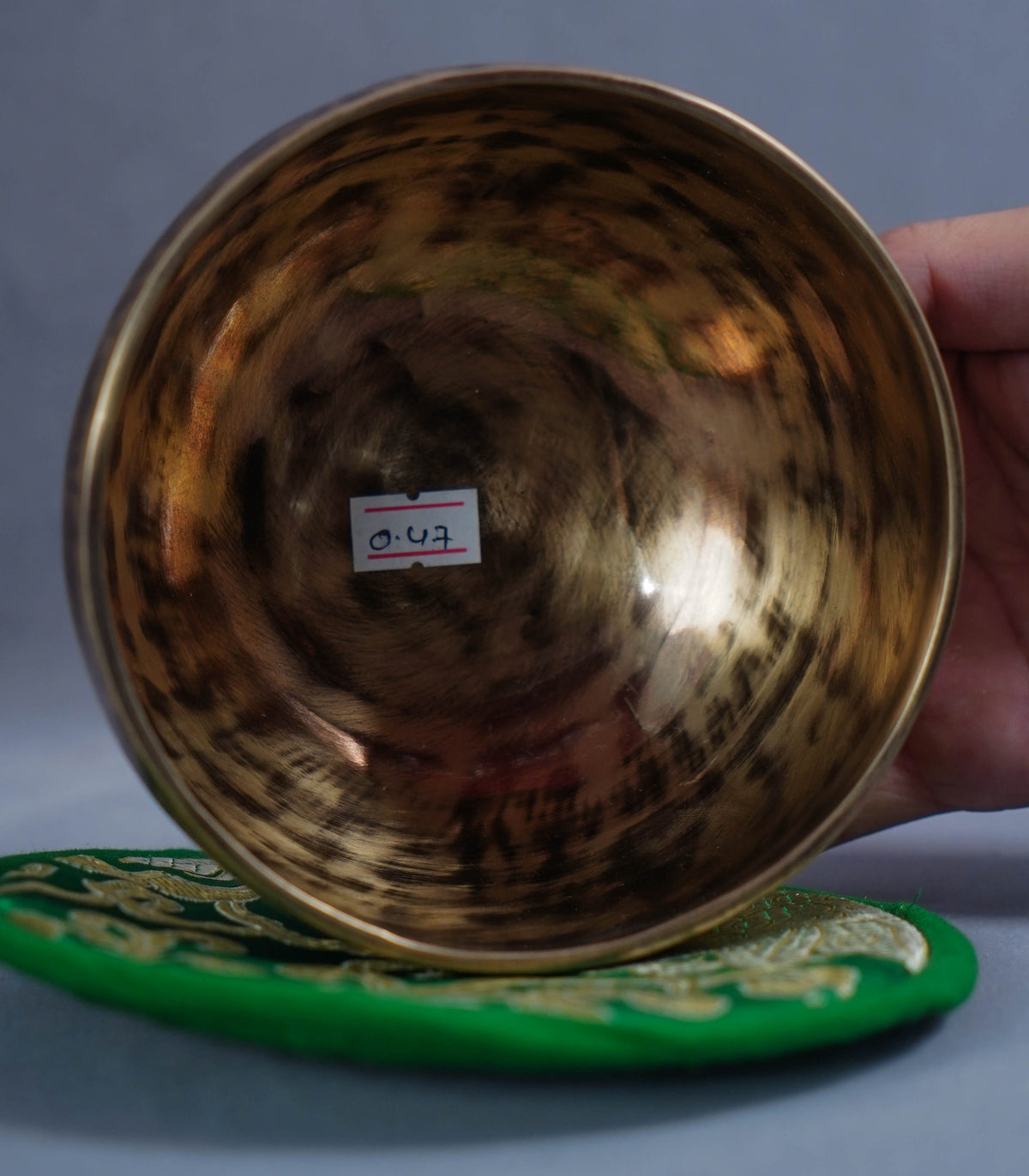 Tiger Jambati Singing Bowl | D Note Sacral Healing