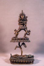 ST-00089Handcrafted Copper Chakrasamvara Statue (33 cm)