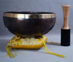 SB-02743Shakyamuni Buddha Silver Carved Jambati Singing Bowl A Note