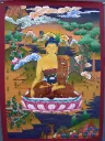 Shakyamuni Buddha Thangka – Karma Gadri Serenity – The Earth Witness of Peace