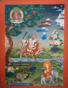Mahasiddha Dombipa Thangka