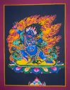 Vajrapani Thangka (The Bodhisattva of Power)