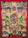 Troma Nagmo Thangka – Wrathful Blue Vajravarahi Mandala
