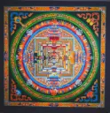 Kalachakra Mandala Thangka – The Sacred Wheel of Time 